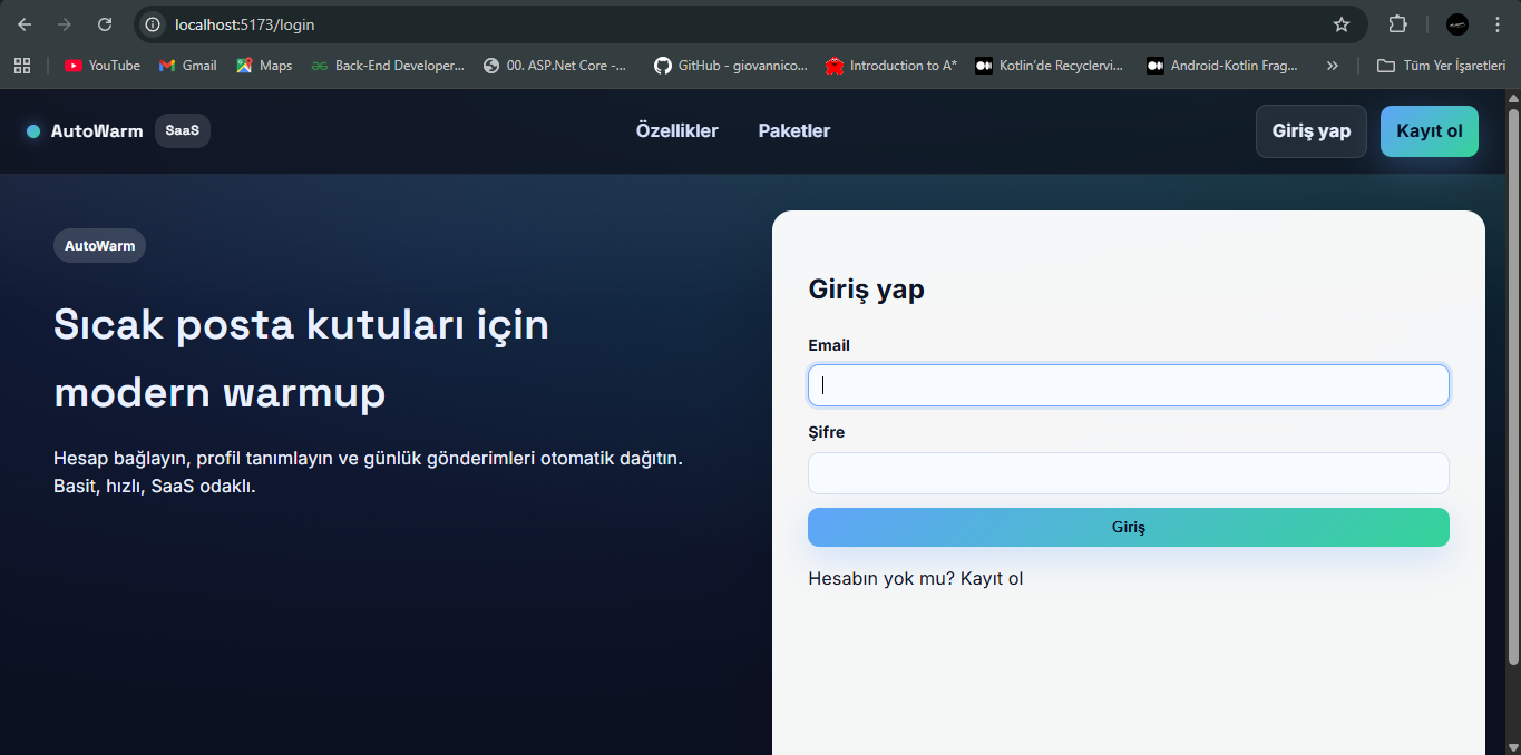 Mail Warmup (.Net Core 8.0)
