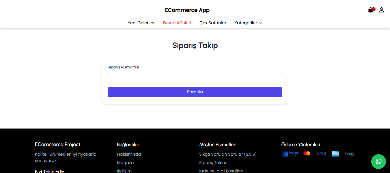 E-Ticaret Sitesi