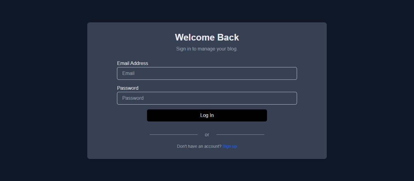 Mini Blog (Next.js | NestJS)